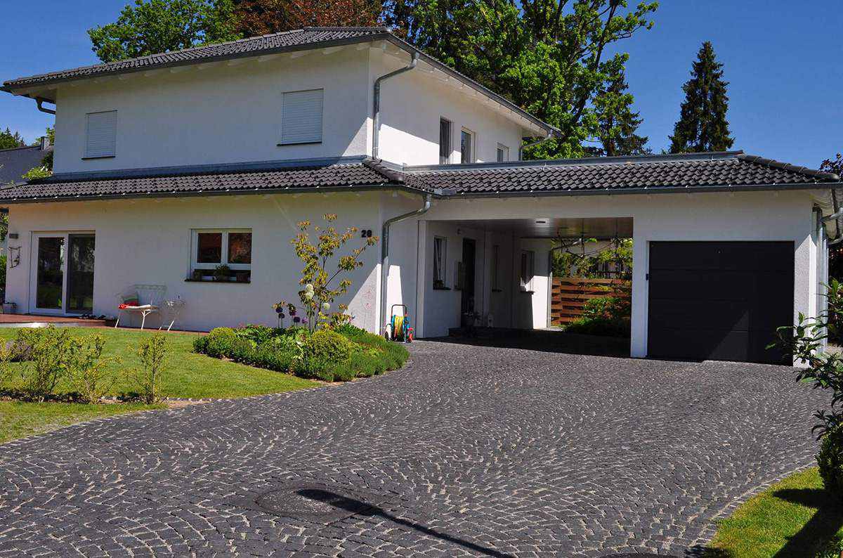 Black Basalt Cobblestone for Uard Pathway Paving