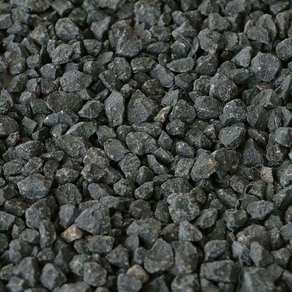 Where does black basalt gravel come from?
