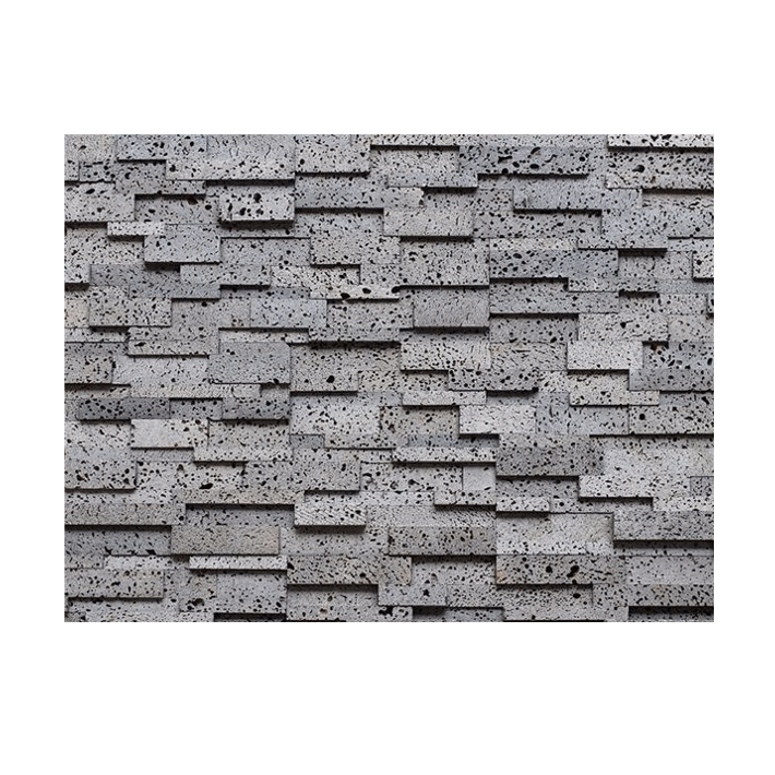 Black Basalt Lava Culture Stone for Wall Cladding