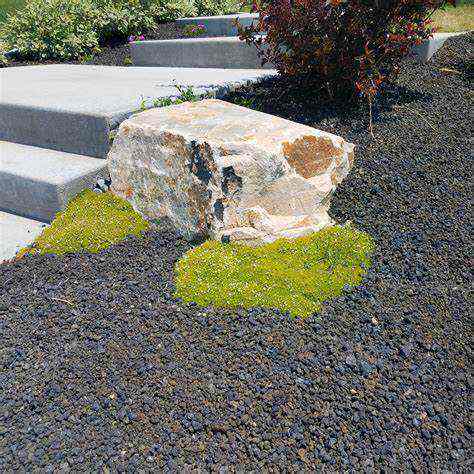 Black Lava Gravel Stone for Outdooor Landscaping