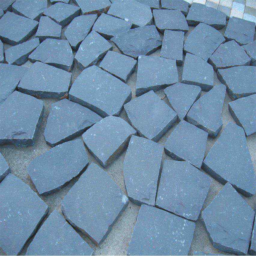 Nergo Black Basalt Random Wall Tiles