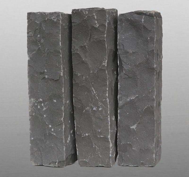 Natural Black Basalt Palisade Stone Kerb for Garden