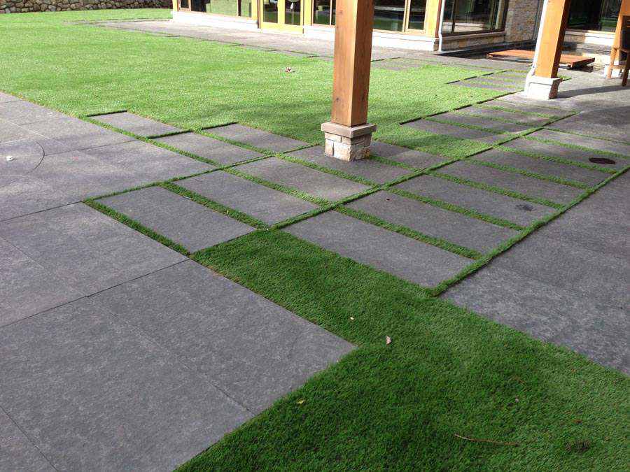 Black Basalt Tiles for Yard Paving