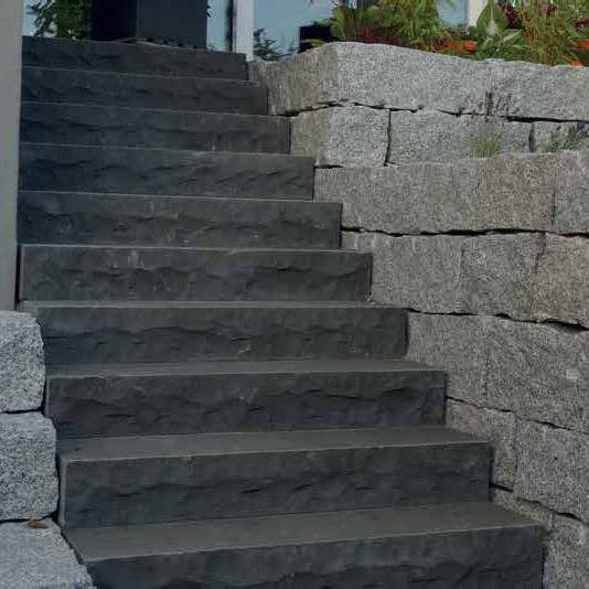 Black Basalt Steps