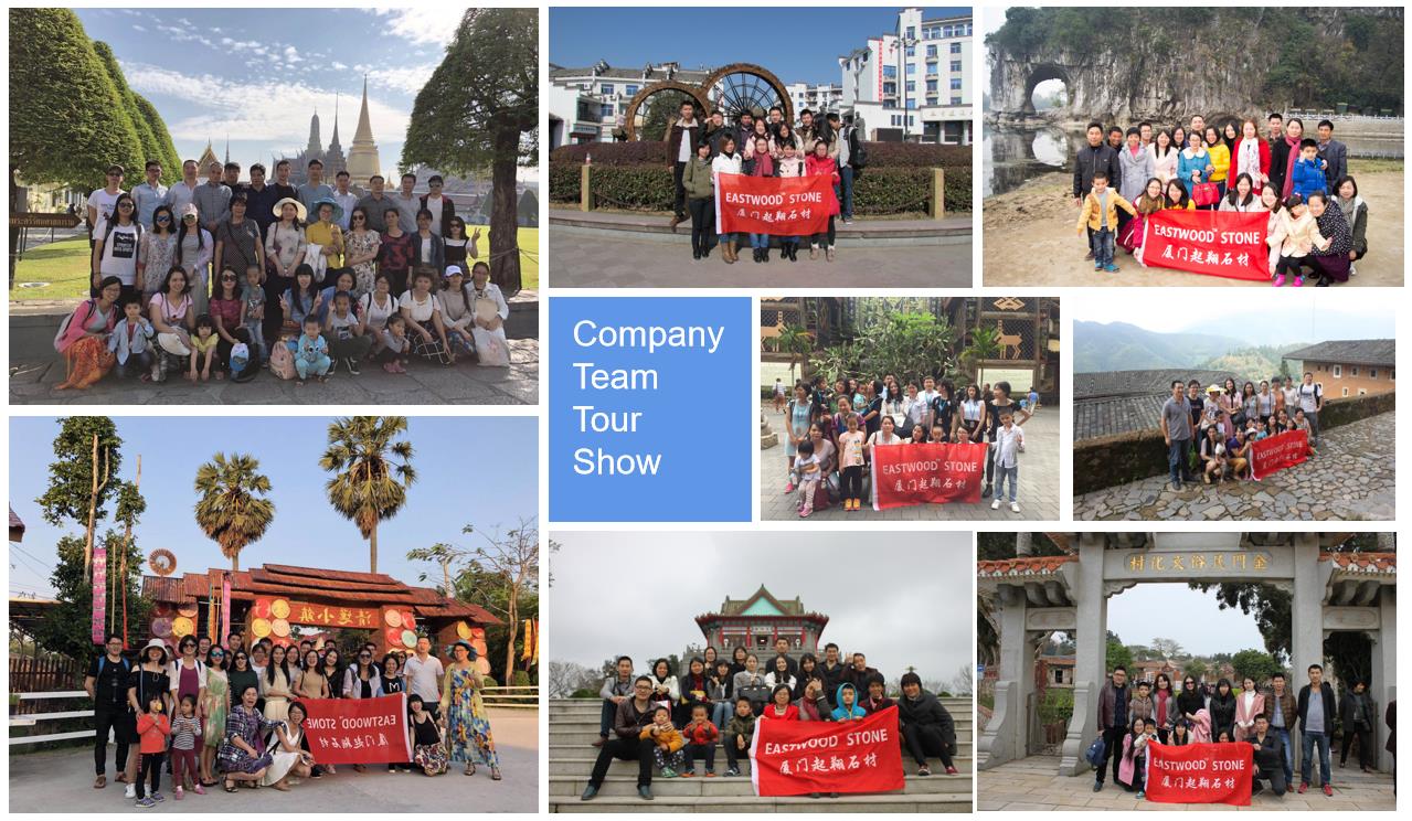 Company Team Tour Eastwood Stone team on a company tour